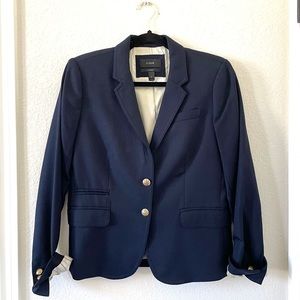 Navy Blazer with Gold Buttons